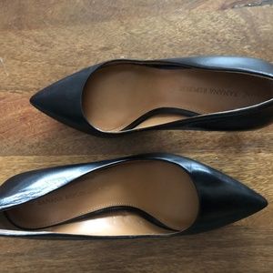 Banana Republic Black Leather Pumps